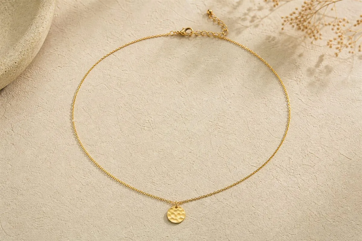 Edition Collier Chaîne Fine Plaqué Or N°12