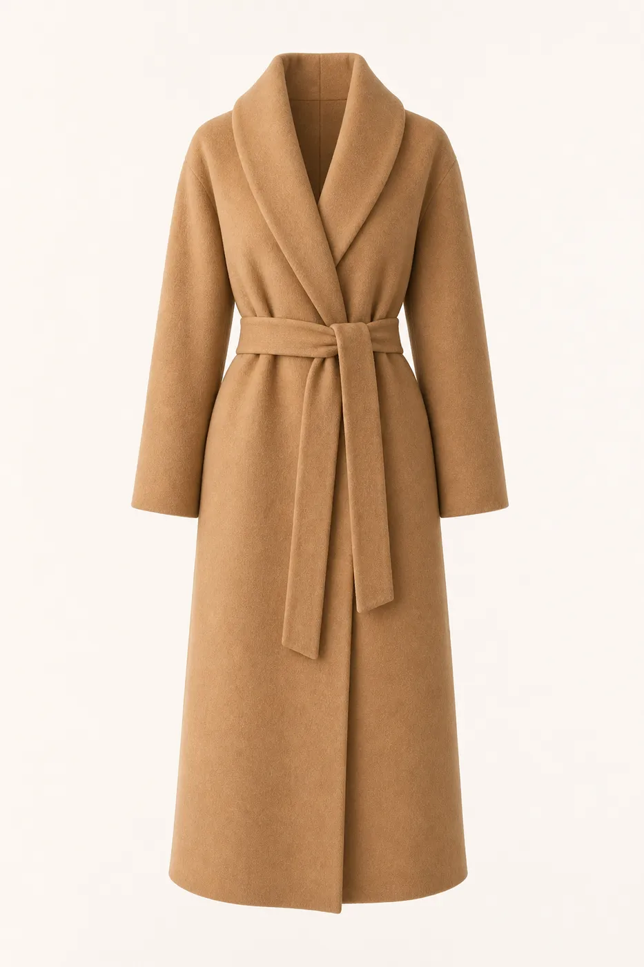Collection Manteau Long Peignoir en Laine Cachemire N°19