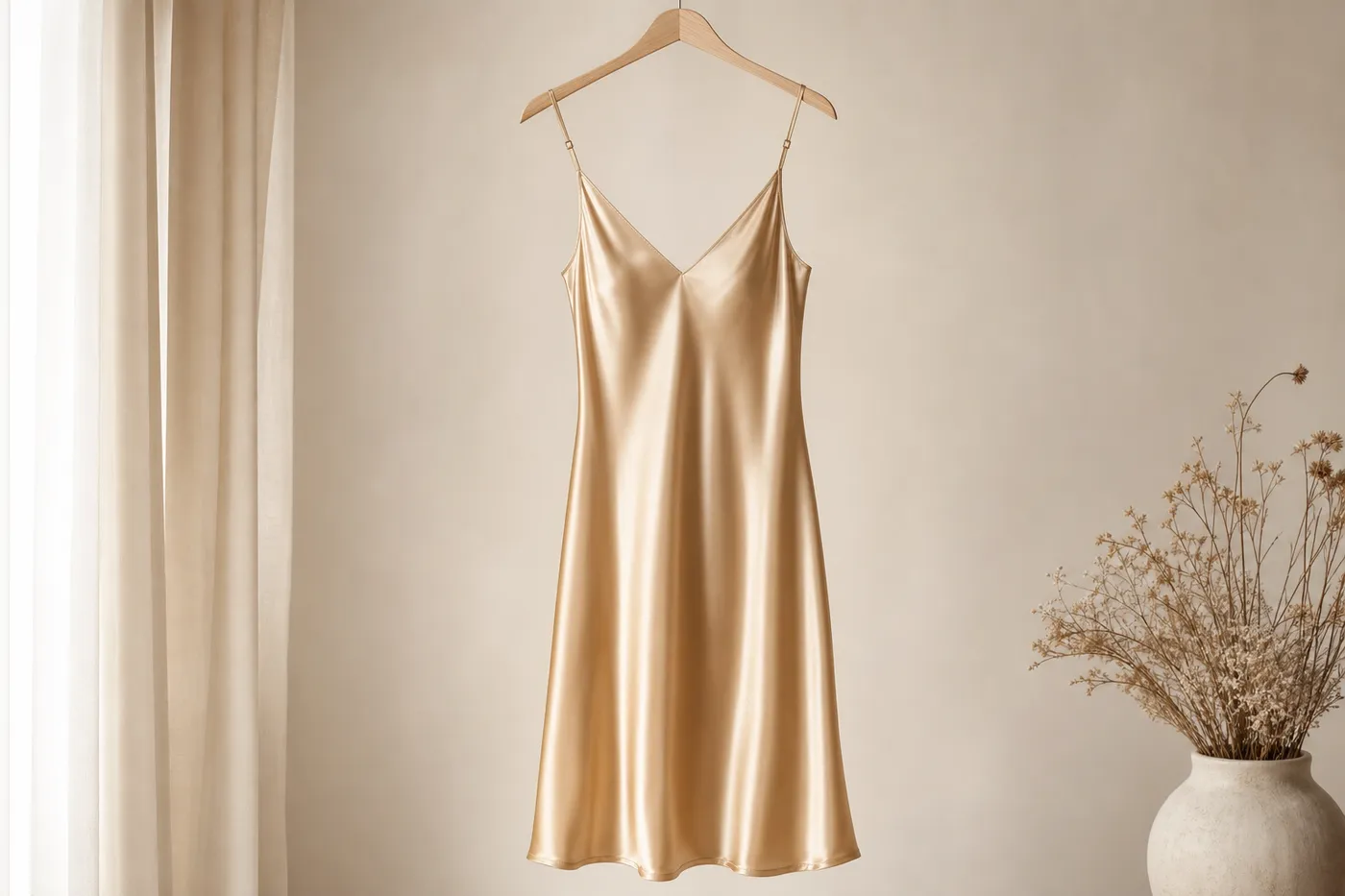 Edition Robe Midi en Satin — Serie 19